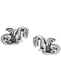 Jewelry Trends Petite Dragon Stud Post Sterling Silver Earrings