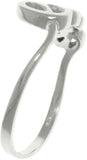 Jewelry Trends Sterling Silver Love Script Promise Ring Whole Sizes 6 - 9
