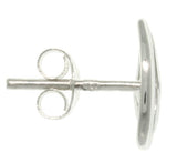 Jewelry Trends Sterling Silver Celtic Trinity Knot Stud Earrings
