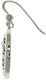 Jewelry Trends Sterling Silver Celtic Moon and Sun Tree of Life Round Filigree Dangle Earrings