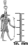 Jewelry Trends Anubis Egyptian God of The Underworld Sterling Silver Pendant