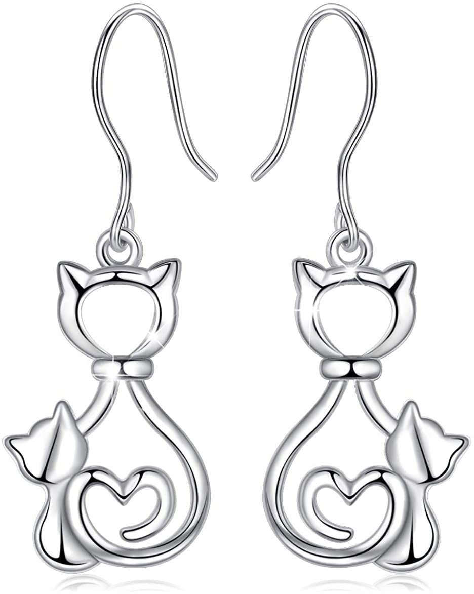 Jewelry Trends Sterling Silver Dangle Earrings