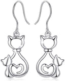 Jewelry Trends Sterling Silver Dangle Earrings