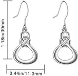 Jewelry Trends Sterling Silver Dangle Earrings