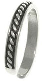Jewelry Trends Sterling Silver Thin Beaded Adjustable Toe Ring