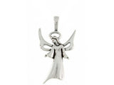 Angel Necklace - Sterling Silver Angel of Faith Pendant Necklace