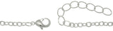 Jewelry Trends Pewter Enamel Frosted Snowman Charm with 18 Inch Chain Necklace