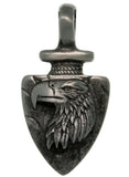 Jewelry Trends Pewter Eagle Arrowhead Unisex Pendant
