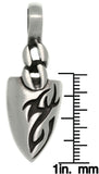 Jewelry Trends Pewter Tribal Tattoo Design Arrowhead Pendant