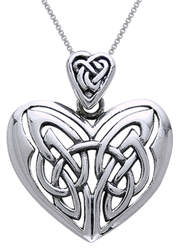 Amazon.com: LOOVE Celtic NecklaceTriquetra Pendant Celtic Heart Love Knot  Earrings Sterling Silver Good Luck Jewelry for Her Women Girl: Clothing,  Shoes & Jewelry