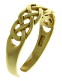 Jewelry Trends Gold-Plated .925 Sterling Silver Celtic Knot Toe Ring
