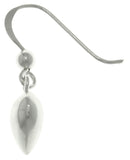 Jewelry Trends Sterling Silver Petite Puff Heart Dangle Earrings