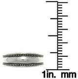 Jewelry Trends Sterling Silver Bali Edge Wedding Band Style Adjustable Toe Ring
