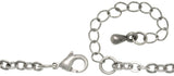 Jewelry Trends Pewter Alloy Celtic Trinity Knot Scroll Pendant with 23 Inch Chain Necklace
