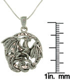 Jewelry Trends Sterling Silver Jody Bergsma Dragon Necklace