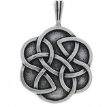 Jewelry Trends Sterling Silver Celtic Shield of Destiny Pendant with 18 Inch Chain Necklace