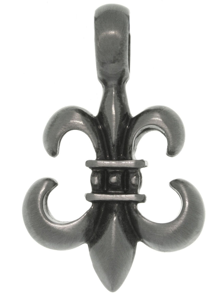 Jewelry Trends Pewter Unisex Fleur De Lis Pendant