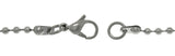 Jewelry Trends Silver-Finished Pewter Awareness Angel with Pink Ribbon on Steel Ball Chain Necklace