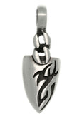 Jewelry Trends Pewter Tribal Tattoo Design Arrowhead Pendant