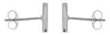 Jewelry Trends Sterling Silver Scuba Diver Down Enameled Flag Stud Post Earrings