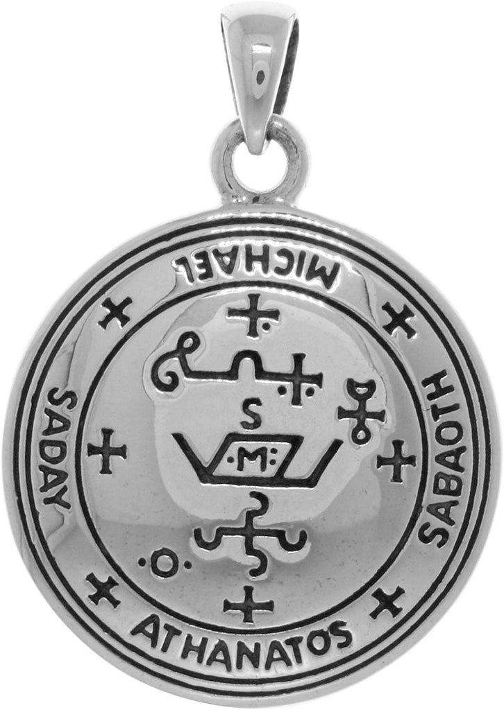 Jewelry Trends Archangel Michael Sigil Sterling Silver Pendant