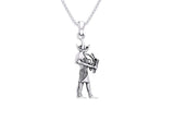Jewelry Trends Egyptian Thoth God of Wisdom Sterling Silver Pendant Necklace 18"