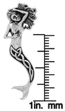 Jewelry Trends Celtic Knot Ocean Mermaid Sea Siren Sterling Silver Pendant