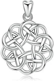 Jewelry Trends Sterling Silver Pendant Necklace 18"