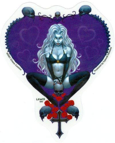 Chaos Comics - Luv Bites Cross - Sticker / Decal