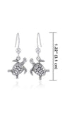 Jewelry Trends Sterling Silver Dangle Earrings