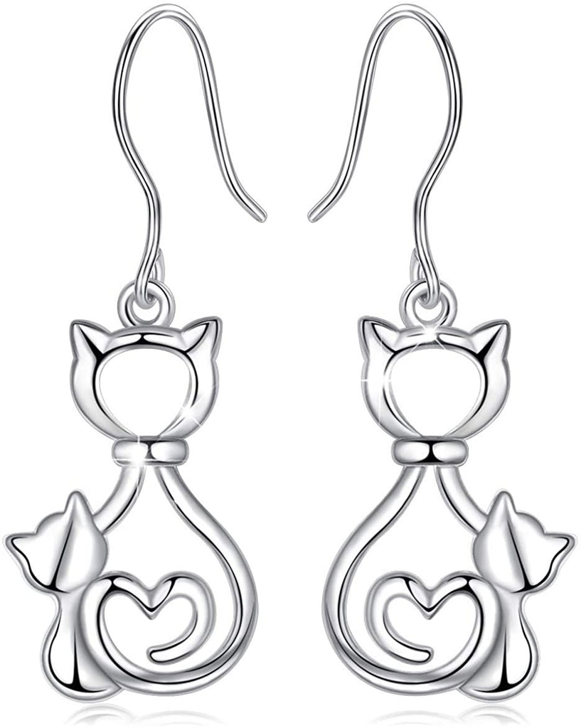 Jewelry Trends Sterling Silver Dangle Earrings