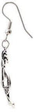 Jewelry Trends Sterling Silver Kokopelli Dangle Earrings South Western Design