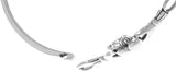 Jewelry Trends Sterling Silver Celtic Irish Heart in Hands Claddagh Bangle Bracelet